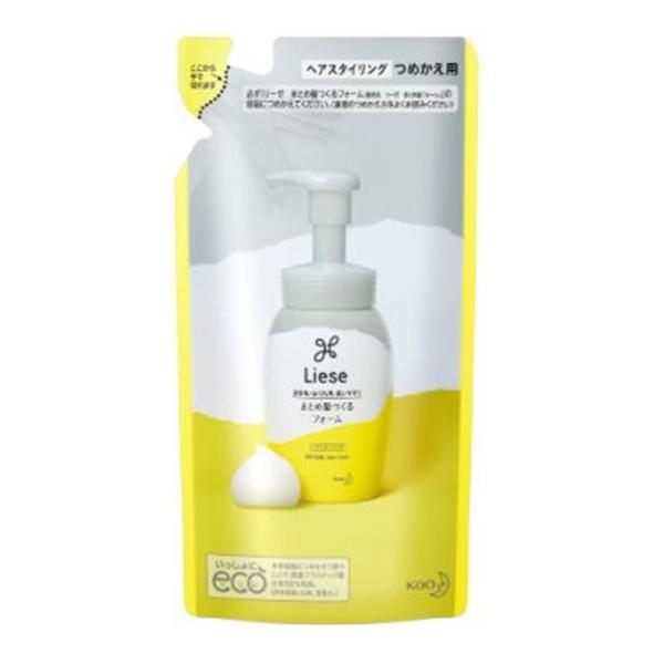 Liese スタイリング剤 まとめ売り8本 Liese 花王 リーゼ まとめ髪つくるフォーム(つめかえ用)[ヘア