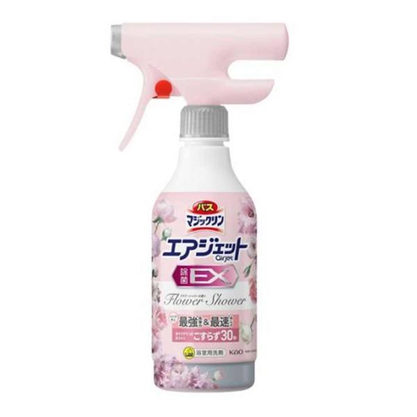 他サイト： 花王 バスマジックリン エアジェット 除菌EX フラワーシャワーの香り [浴室 洗剤 風呂 ミスト 浴槽 ザラつき ヌメリ こすらない] 390ml 爆買の商品画像