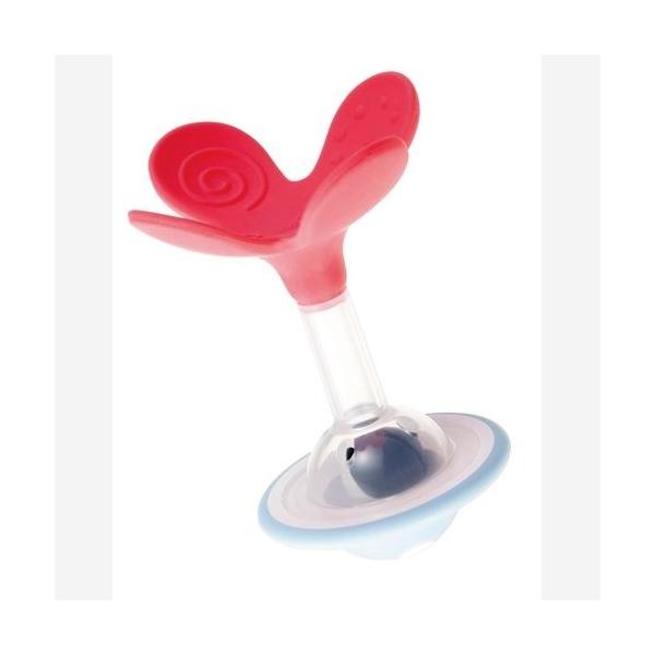 他サイト： ピジョン 歯がため Munch teether　ピーチクローバー　3ヵ月から ピーチクローバー 爆買の商品画像