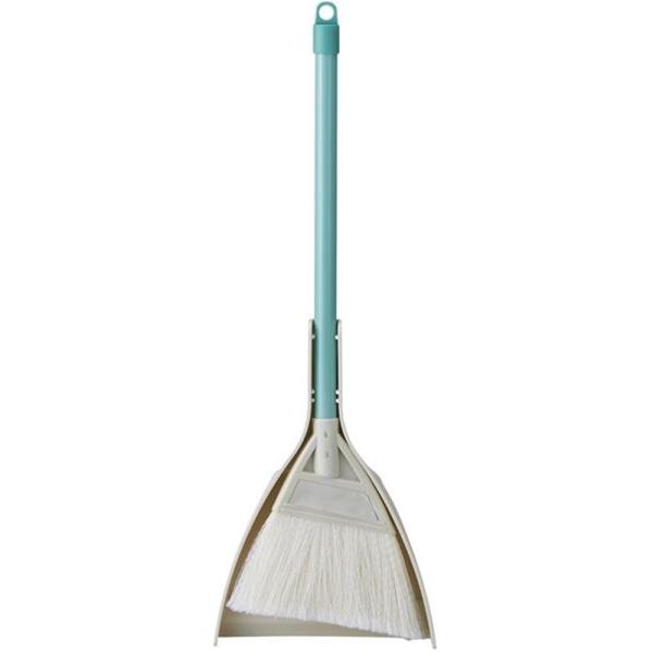 ●ミニほうきとちりとりのセット●狭い所、細かな所などのお掃除に便利です●ほうきの毛先が細かく割れているから細かいゴミまでしっかりキャッチ