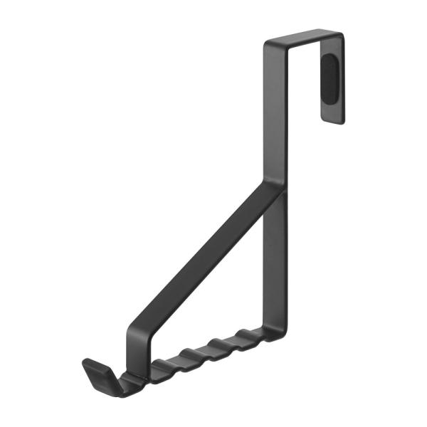 ●雨天時での室内干しにも便利なドアハンガー●引っ掛かりが6ヵ所あるのでハンガー同士が片寄りません●洗濯物の室内干しにも便利！衣類ハンガーを6本掛けられる多収納ドアハンガー●先は滑りにくいシリコン素材になっているので帽子や洋服をそのまま掛けら...