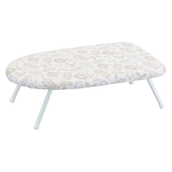 ●北欧風のファブリックが生活を彩る●暮らしの定番になってくれるスチームアイロン台●本体に設けた無数の穴がスチームを抜きます●だからパリッとキレイな仕上がりです