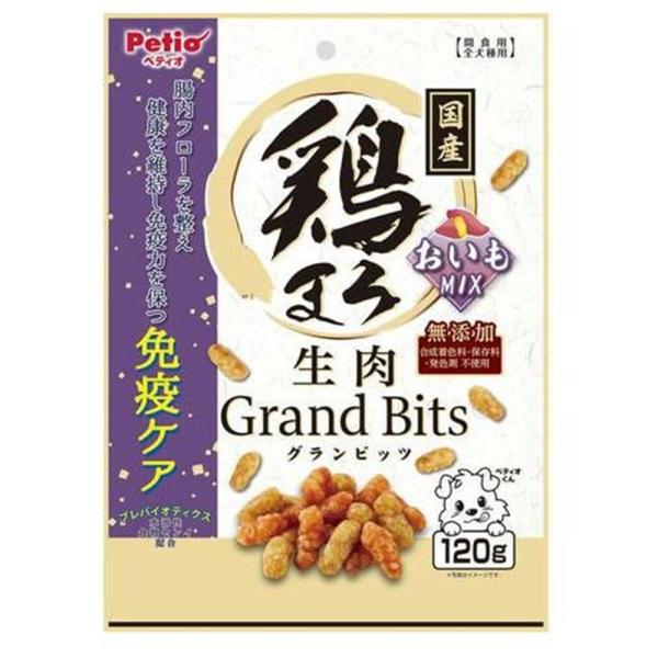 ペティオ 鶏まろ 無添加 生肉グランビッツ おいもミックス 120g 関東当日便