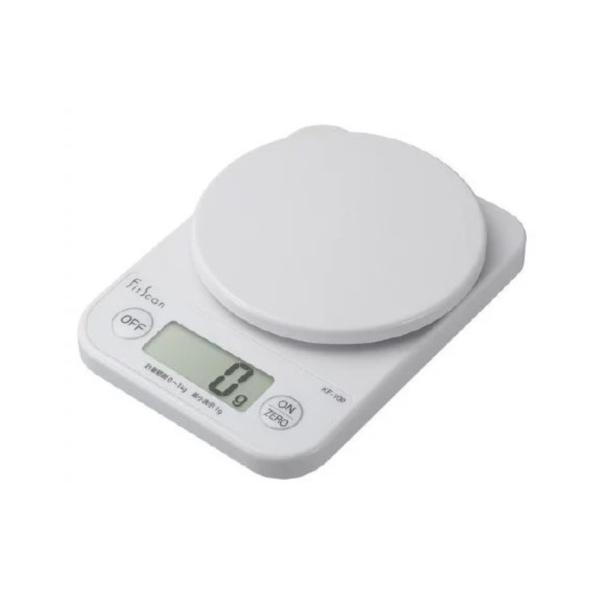 タニタ デジタルクッキングスケール [調理 量り 1kg] KF-100 ホワイト 爆買