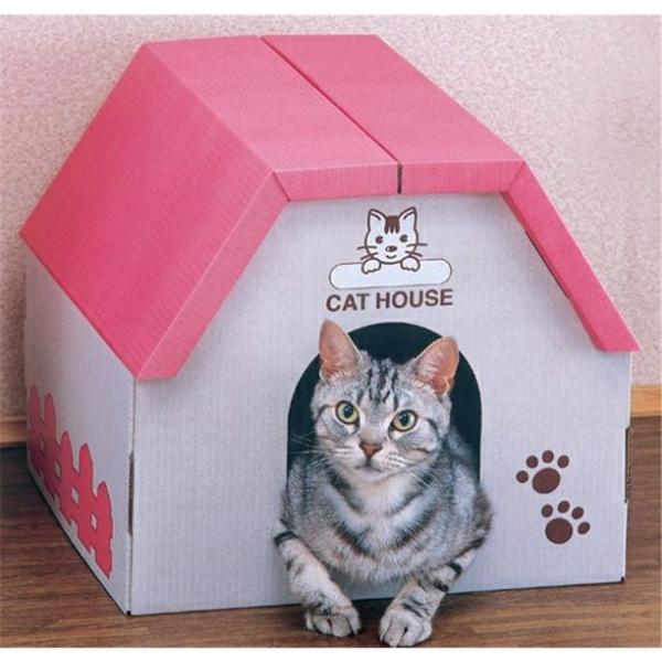 他サイト： アイリスオーヤマ つめとぎBOXハウス [猫用品 つめみがき 爪とぎ] TTB-410H 爆買の商品画像
