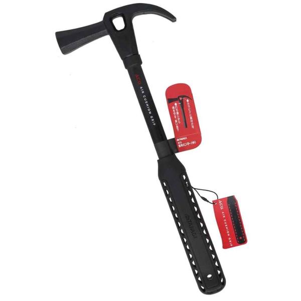 ●打ち損じから柄を守る、長い首下●カラビナに取付け可