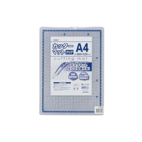 他サイト： M&amp;M カッターマット クリア 約300×220mm A4 爆買の商品画像