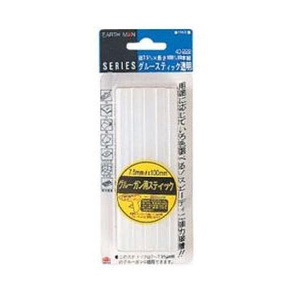 EM グルーガン用 グルースティック (透明) φ7.5×100mm 10本組 爆買