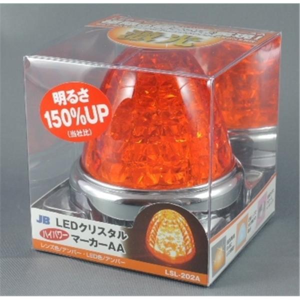 日本ボデーパーツ LEDクリスタルハイパワーマーカー AA「激光