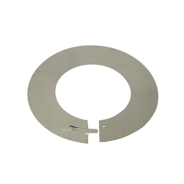 ●煙突壁貫通部の隙間隠しに使用する煙突カラー