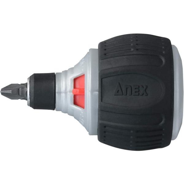 他サイト： ANEX ミニスタ72 ラチェットドライバー スタビータイプ      ニスタ72 ラチェットドライバースタビータイプ No.307-D  No.307-Dの商品画像