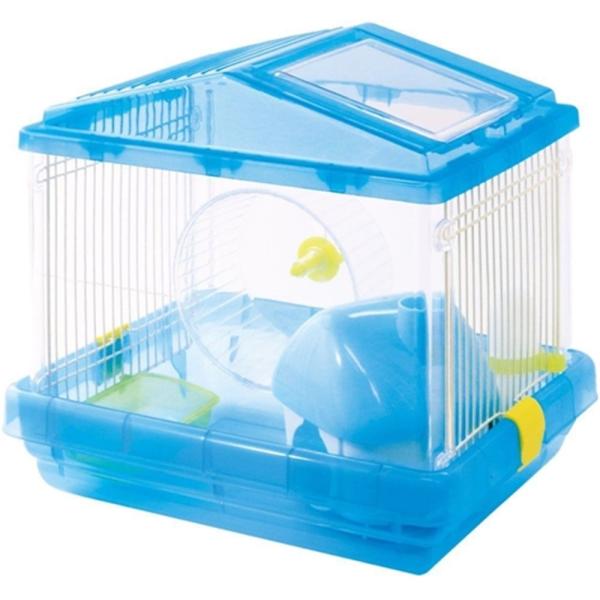 他サイト： アイリスオーヤマ ハムスターケージ(広々タイプ)クリアブルー[飼育 ハウス] PHSC-311の商品画像