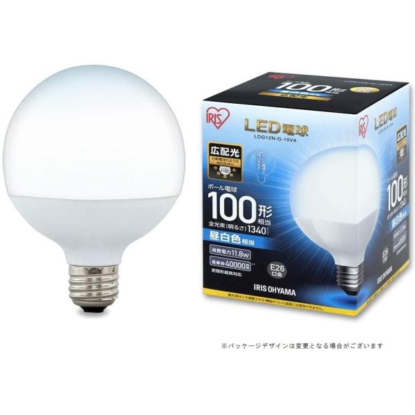 �A�C���X�I�[���} LED�d�� E26 �{�[���d�� 100�` 1340lm �����F LDG12N-G-10V4 ����