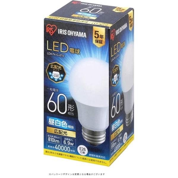 �A�C���X�I�[���} LED�d�� E26 �L�z�� 60�` �����F 810lm LDA7N-G-6T6 ����