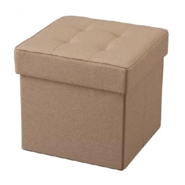 ●座る、小物収納、オットマンとしても使える多機能折りたたみスツールです<br>●リビング、寝室、子供部屋など様々なシーンで活躍します<br>●使用しない時は、コンパクトに折りたむことが可能です