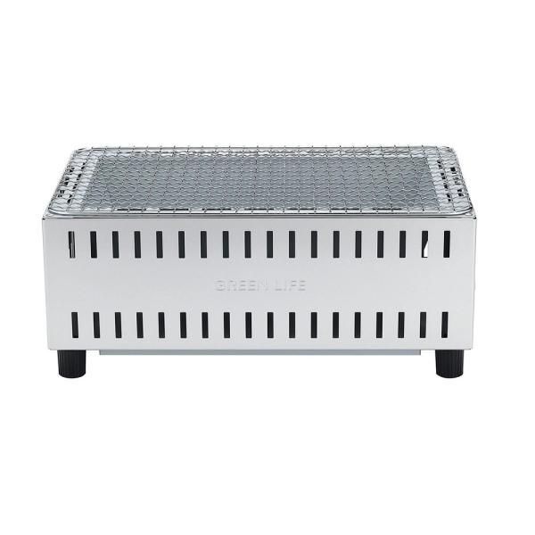 ●薄型ボディのコンパクト仕様●卓上に置いて使用しても焼き面の高さが低い為、焼きやすくなっています●また、断熱構造＋遮熱板により熱を通しにくいため、テーブルの上でも使えます●本体がコンパクトで製品重量1.7kgと軽量化、収納や持ち運びがカンタ...