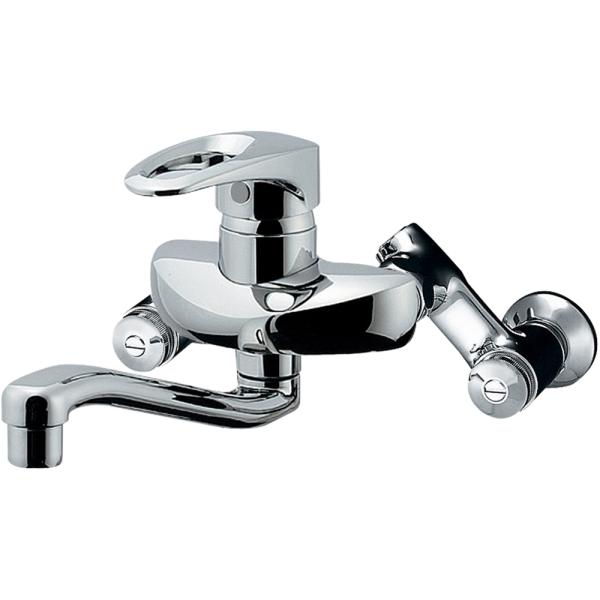 KVK カクダイ LIXIL シングルレバー混合水栓 ❶＋オマケの❷❸付セット yamakishi_4972353028009