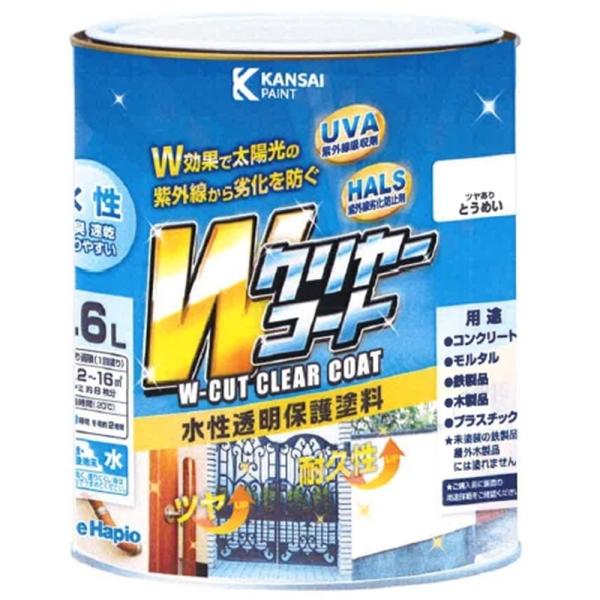 ●UVA(紫外線吸収剤)・HALS(紫外線劣化防止剤)を配合●紫外線による劣化を防ぎます※耐候性の基準となる紫外線遮断率は関西ペイントの溶剤型2液タイプに匹敵します。●水性塗料を塗装後に、本品を上塗りすることで耐久性とツヤ感をアップさせます...