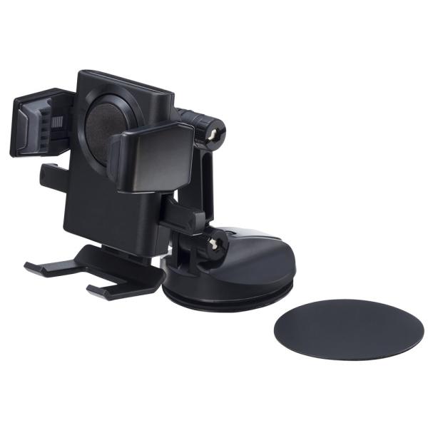 他サイト： 星光産業 EXEA(エクセア) スマホホルダー スマホ用 吸盤固定 [カー用品 カーアクセサリー 車内 収納 携帯電話 スマートフォン] EC-197 爆買の商品画像