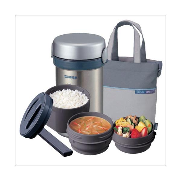象印（ZOJIRUSHI） ステンレスランチジャー保温弁当箱「お・べ・ん・と