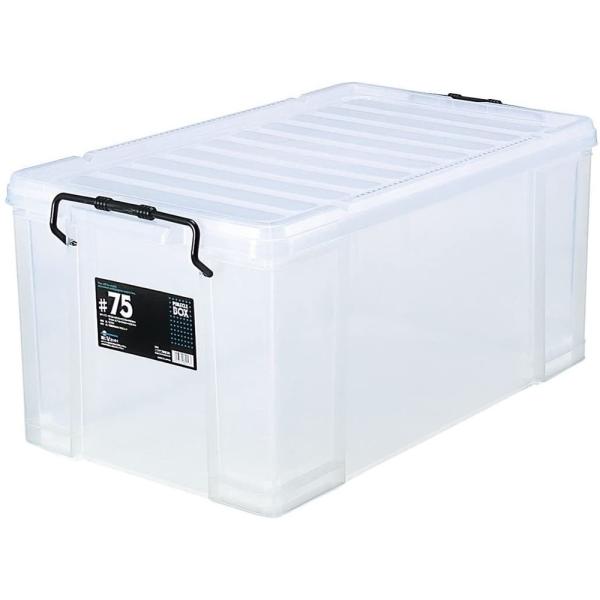 【在庫処分】グリーンパル ピュアクルボックス 75L [コンテナ 工具入れ] #75 ナチュラル 爆買