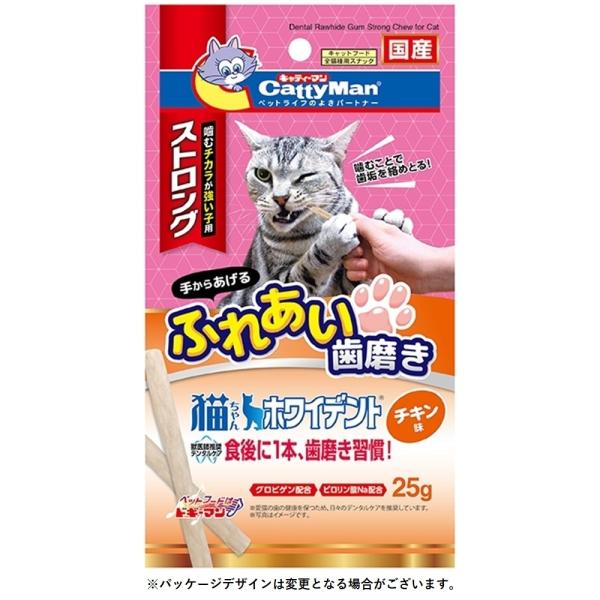 ドギーマンハヤシ キャティーマン 猫ちゃんホワイデント ストロング チキン味
