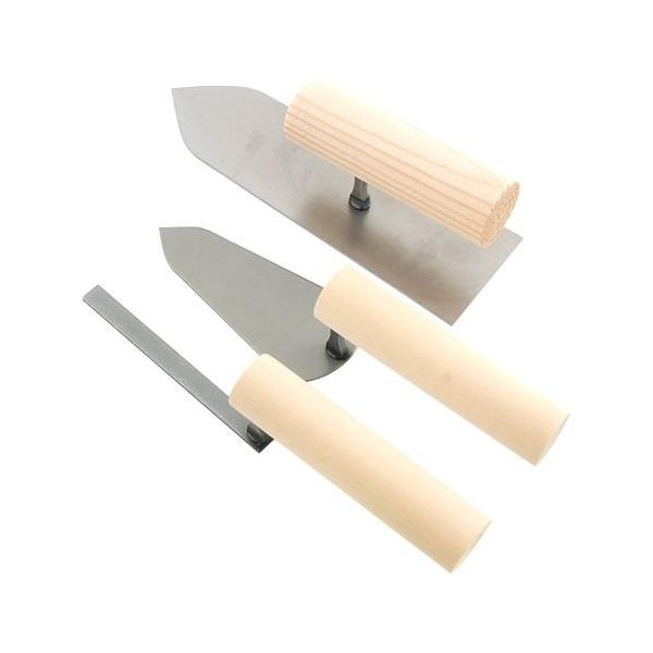 他サイト： 赤長 左官鏝3点セット 爆買の商品画像