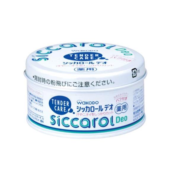アサヒグループ食品 シッカロールデオ(パフ付) [制汗 デオドラント 汗 ニオイ 介護] 140g [医薬部外品] 爆買