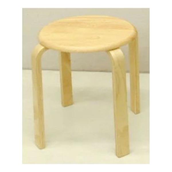 ●座と脚はネジでとめてあります●脚の間に補強の部品を取り付けて、耐久性を高めています●脚の裏にはクッション材が貼ってあります●6脚まで積み重ねることができます