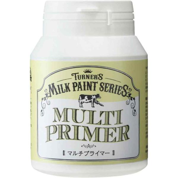 他サイト： ターナー ミルクペイント マルチプライマー [水性塗料 下塗り 密着 金属類 ガラス プラスチック] 200ml 爆買の商品画像