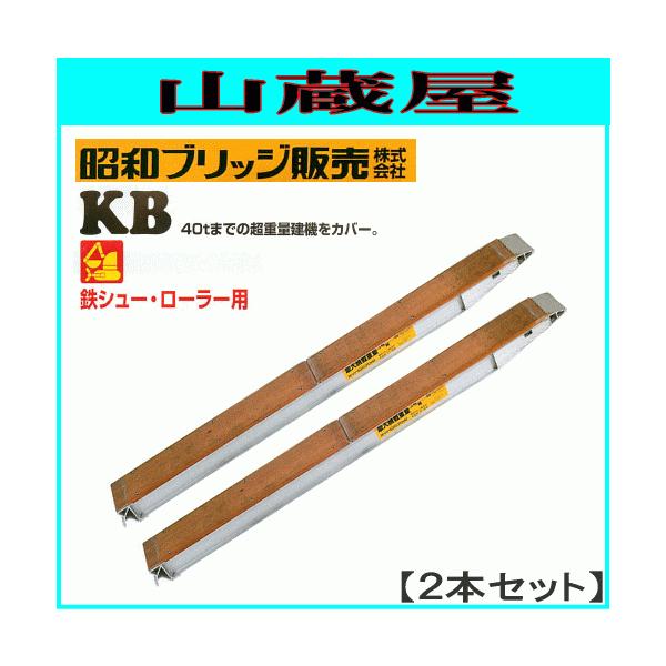 アルミブリッジ 2本セット 15t 3m 昭和ブリッジ KB-300-30-15 鉄 アルミブリッジ 2本セット 15t 3m 昭和ブリッジ KB-300-30-15 鉄