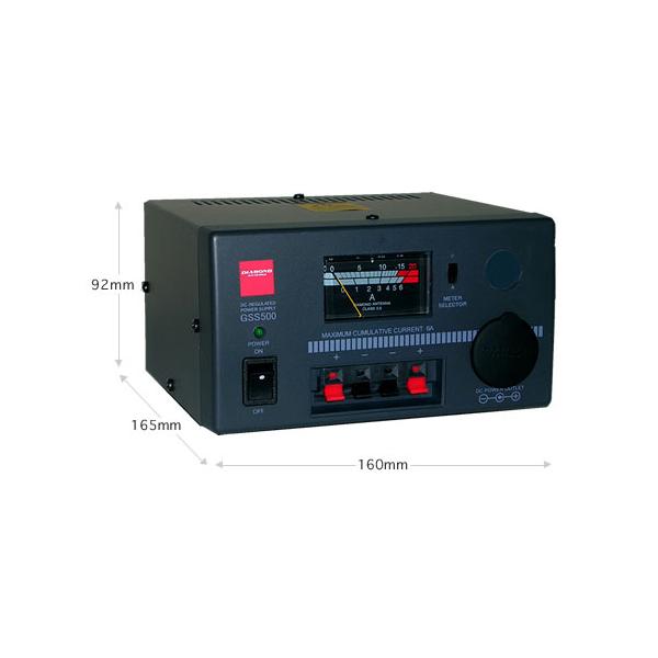 安定化電源　第一電波工業　GSS500 使用頻度少 第一電波工業 GSS500 安定化電源 ダイヤモンドアンテナ(第一電波工業