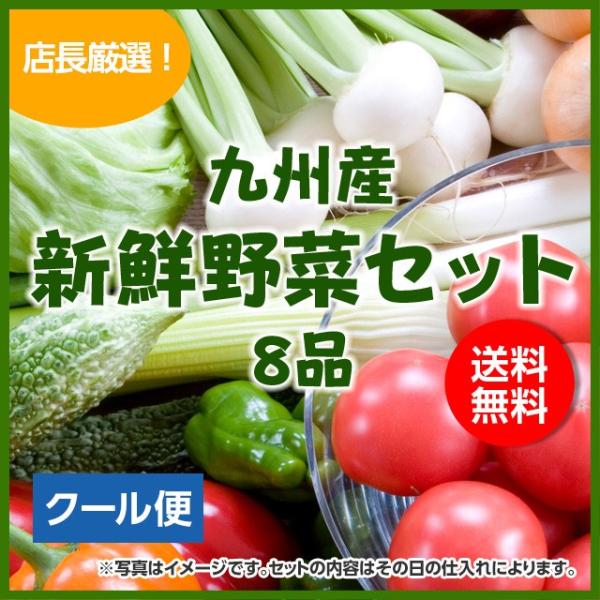 店長の旬の野菜8品厳選詰め合わせ九州・山口産8品詰合せ※野菜の種類はシーズンにより変わります。１０度以下の涼しい場所で保存生ものですのでお早めにお召し上がりください