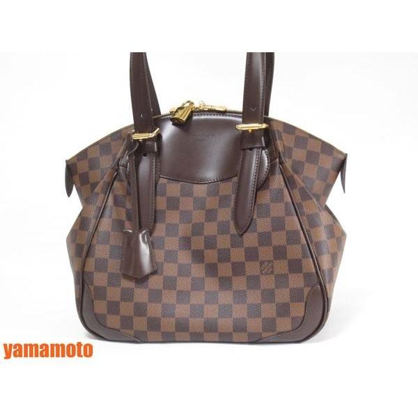 送料無料 LOUIS VUITTON ルイヴィトン ダミエ エベヌ ヴェローナMM