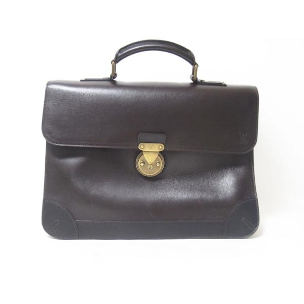 【極美品】ルイヴィトン ユタ アパシュ M95452 ビジネスバッグ レザー LOUIS VUITTON（ルイ・ヴィトン） 送料無料 ユタ アパシュ ビジネス