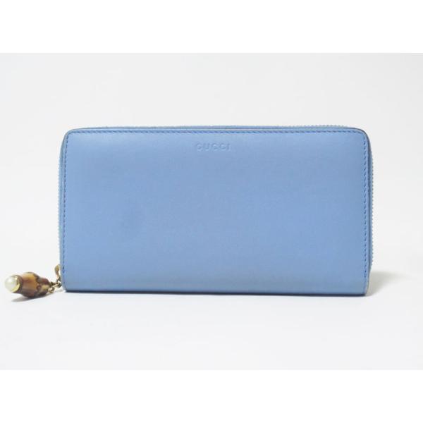 GUCCI 送料無料 グッチ ファスナー財布 ニムフェア 長財布