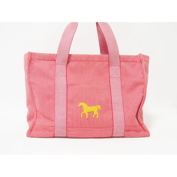 HERMES 送料無料 エルメス マザーズバッグ トートバッグ キャンバス