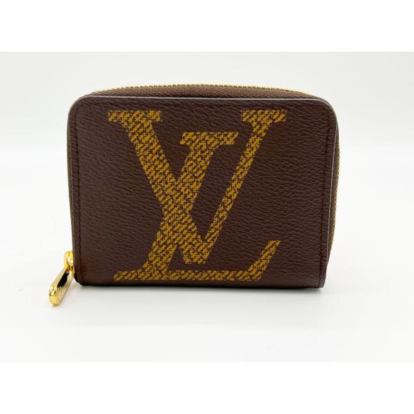 ルイヴィトン　パース　ラウンドファスナー　ジャイアントモノグラム　ブラウン LOUIS VUITTON（ルイ・ヴィトン） 送料無料 モノグラム ジャイアント
