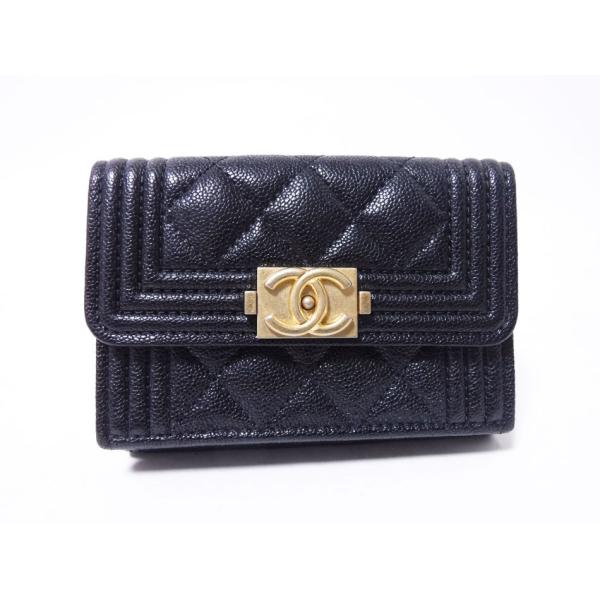 CHANEL（シャネル） 送料無料 ボーイシャネル コンパクト 三つ折り