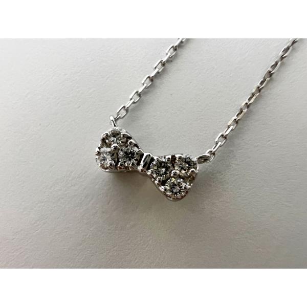 【最終お値下げ】Ponte Vecchio K18WGダイヤモンドネックレス新品 K18WGダイヤモンドネックレス | ポンテヴェキオ公式オンラインショップ