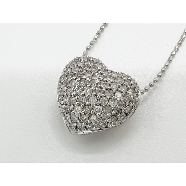 Folli Follie（フォリフォリ） ネックレス ハート ダイヤ 0.63ct 750
