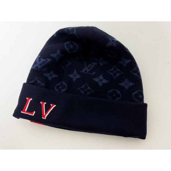 ルイヴィトン ウールキャップ ボアキャップ　専用 ルイヴィトン ウールキャップ ボアキャップ 黒 ブラック - メルカリ