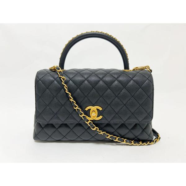 極極美品 CHANEL キャビアスキン デカココ ハンド＆ショルダーバッグ 楽天市場】デカココの通販