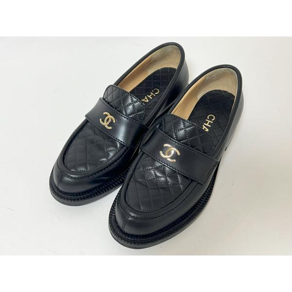 CHANEL シャネル レディース ローファー マトラッセ シャイニー CHANEL シャネル レディース ローファー マトラッセ シャイニー