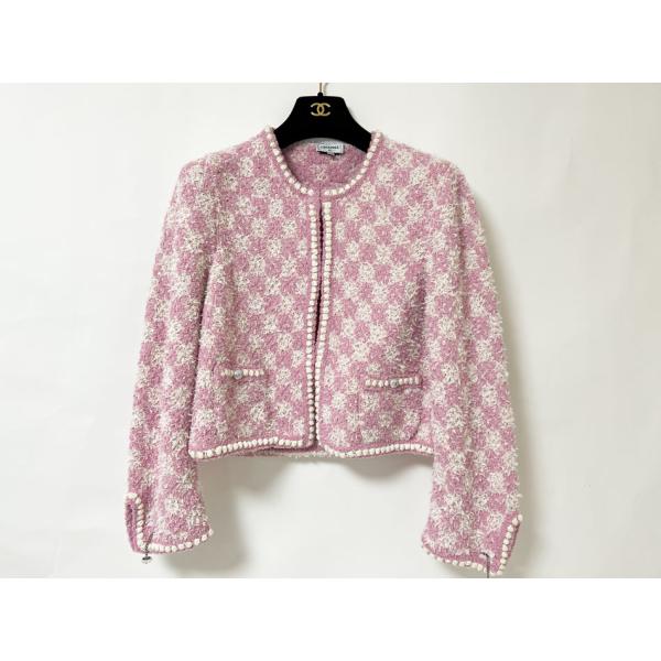 CHANEL（シャネル） レディース ノーカラー ジャケット ココボタン