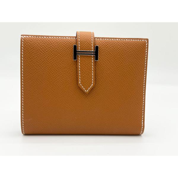 Bearn HERMES エルメス ベアン コンパクト ヴェルソ 2つ折り 財布
