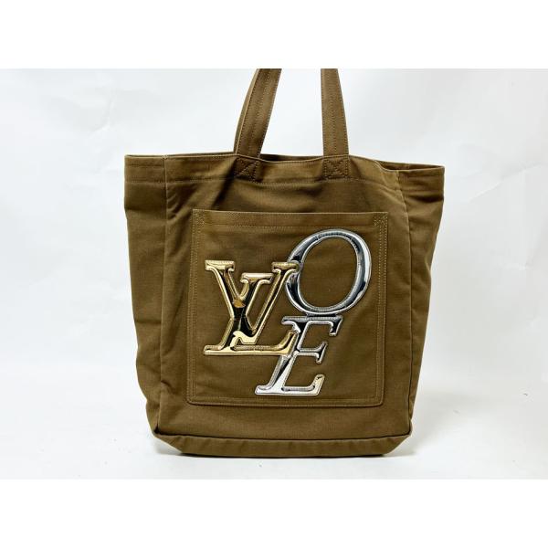 【美品】LOUIS VUITTON ザッツラブMM トートバッグ ブラウン A4 LOUIS VUITTON（ルイ・ヴィトン） ザッツラブ LOVE トートMM トート