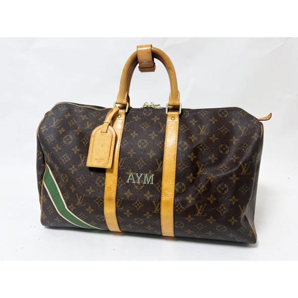 キーポル LOUIS VUITTON ルイヴィトン モノグラム キーポル45 ボストン