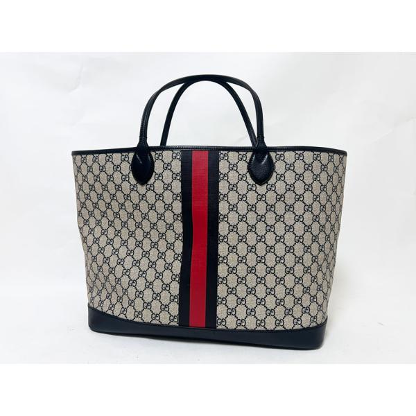 GUCCI（グッチ） オフィディア ラージ トートバッグ ポーチ GG