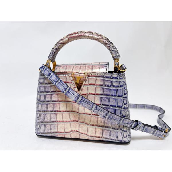 カプシーヌ LOUIS VUITTON ルイヴィトン クロコダイル カプシーヌMINI